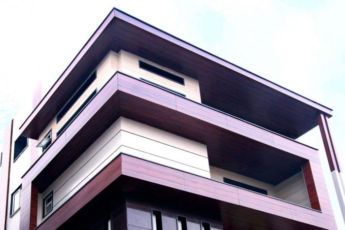 zusammengesetzte Aluminiumplatte des Furnierholzes für Außenumhüllung und Fassade