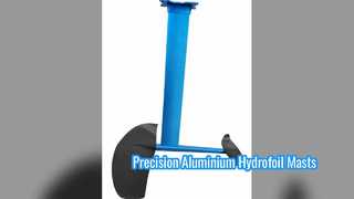 Maßgeschneiderter Aluminium-Tragflügelmast, präzise gefertigt