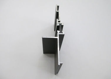 Black Bifold Doors / Window aluminium door frame extrusions Sand Blast Surface Treating 6063-T5