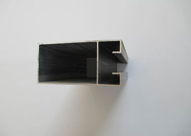 Exterior Fence Railing Custom Aluminum Extrusions Profiles Black Painted