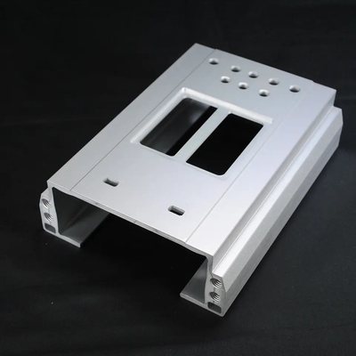 Custom Cnc Aluminum Profiles Enclosure Rectangular Ports ISO9001 6061