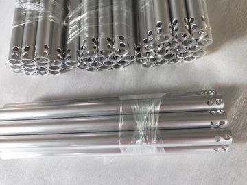 7005 T5 Aluminum Alloy Round Tube  for Tent with Drilling Holes and Punching