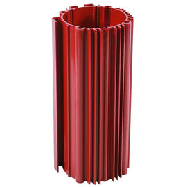 Round Aluminium Extrusion Profiles / Aluminium Alloy Profile With CNC Machining