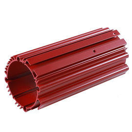 Round Aluminium Extrusion Profiles / Aluminium Alloy Profile With CNC Machining