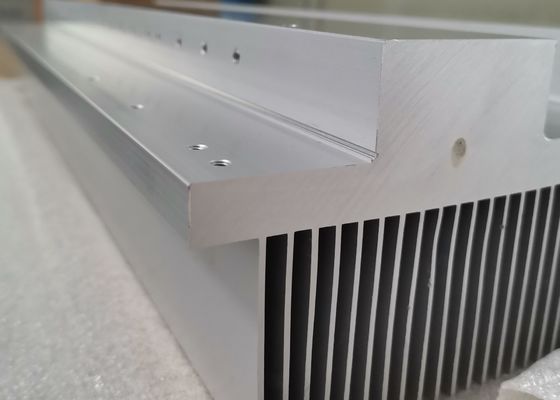 204mm Width Off Grid Inverter Aluminium Heatsink Extrusion With Anodized