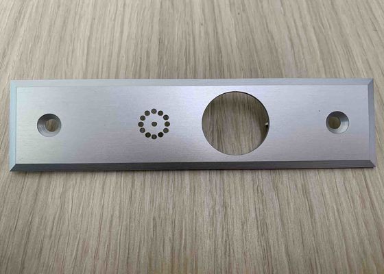 Aluminium Extrusion Profiles Silver Color Alloy 6063 T3 Anodized Aluminium Door Locks CNC Punch Customized