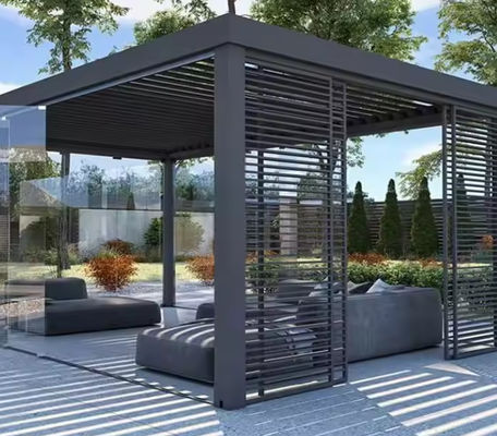 Fabrik Lieferanten 6061 6063 T5 Aluminium-Extrusionsprofil für Pergola