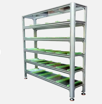 Aluminium Extrusions Profil Aufbewahrungsregalen Einzelhandel Regalen Pop-Räume Aluminium-Display Case Schwerlastregal Display-Regal