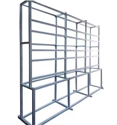 Industrielle Aluminiumlegierung Anzeigestand & Wandregal mit T-Schlitze Aluminium Extrusionsprofil 3030 4040